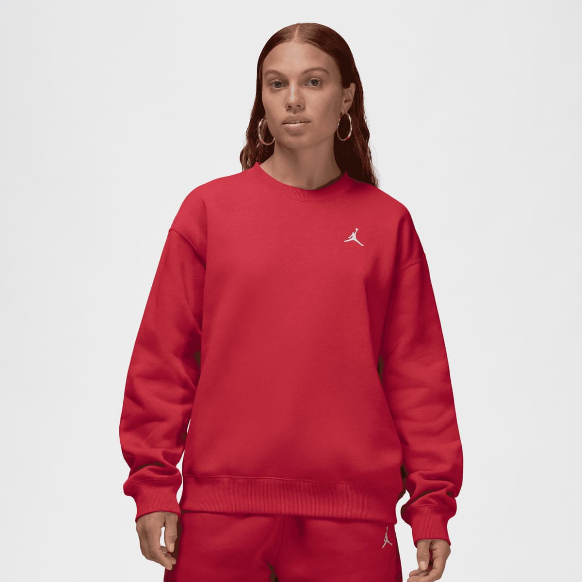 Brooklyn Fleece Crew-Neck Sweatshirt