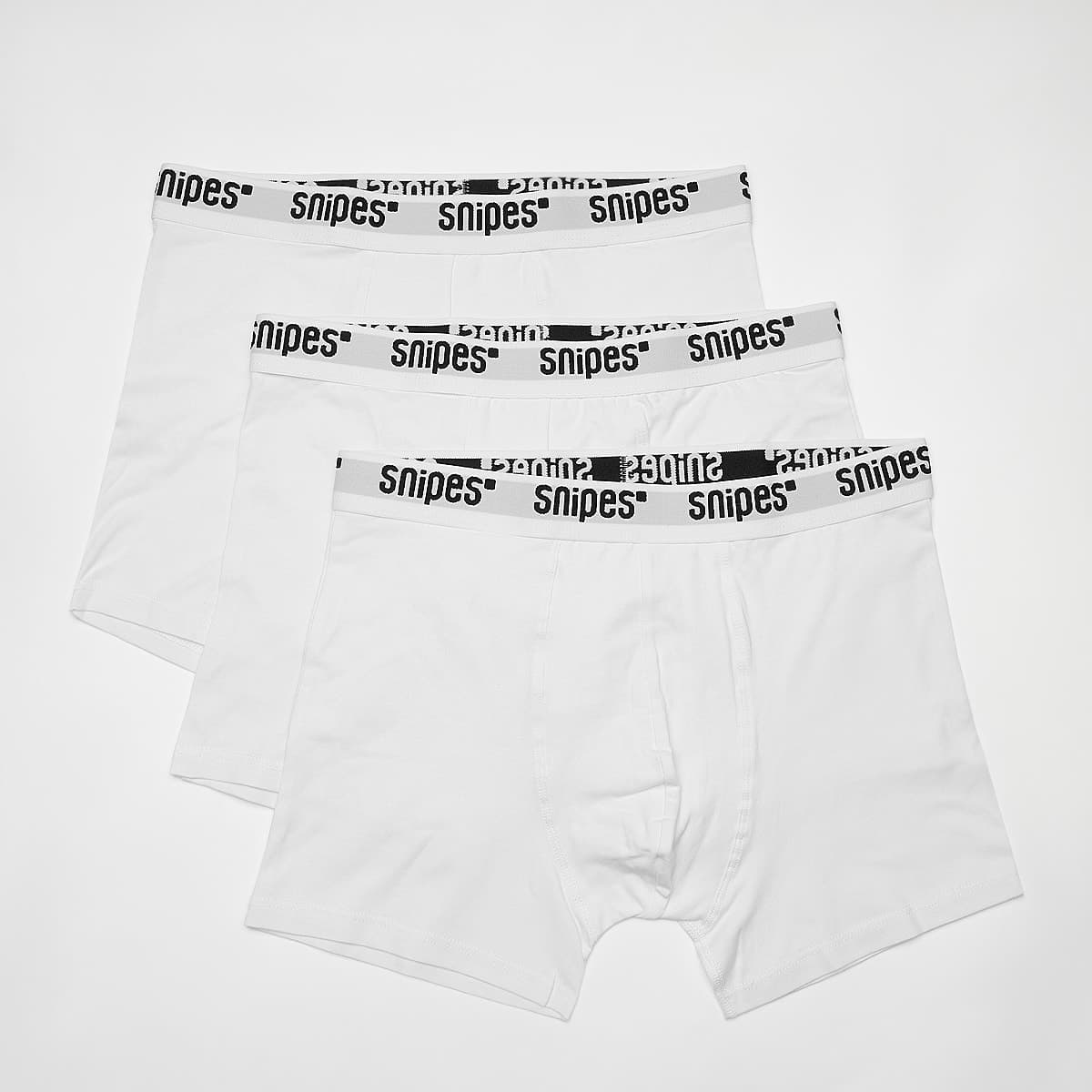 3 PACK - White Tape Pack Briefs Boxershorts