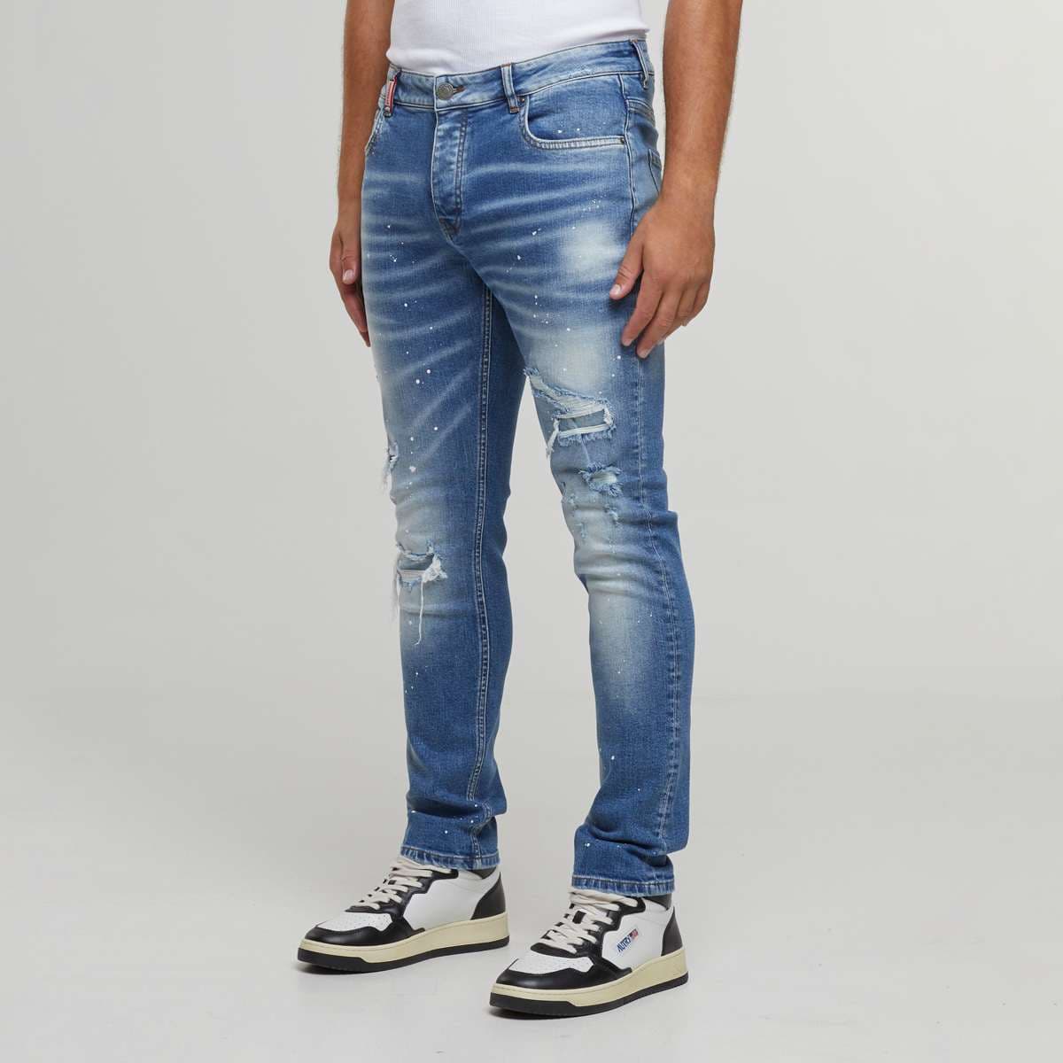 Victor Ripped Slim Fit Jeans