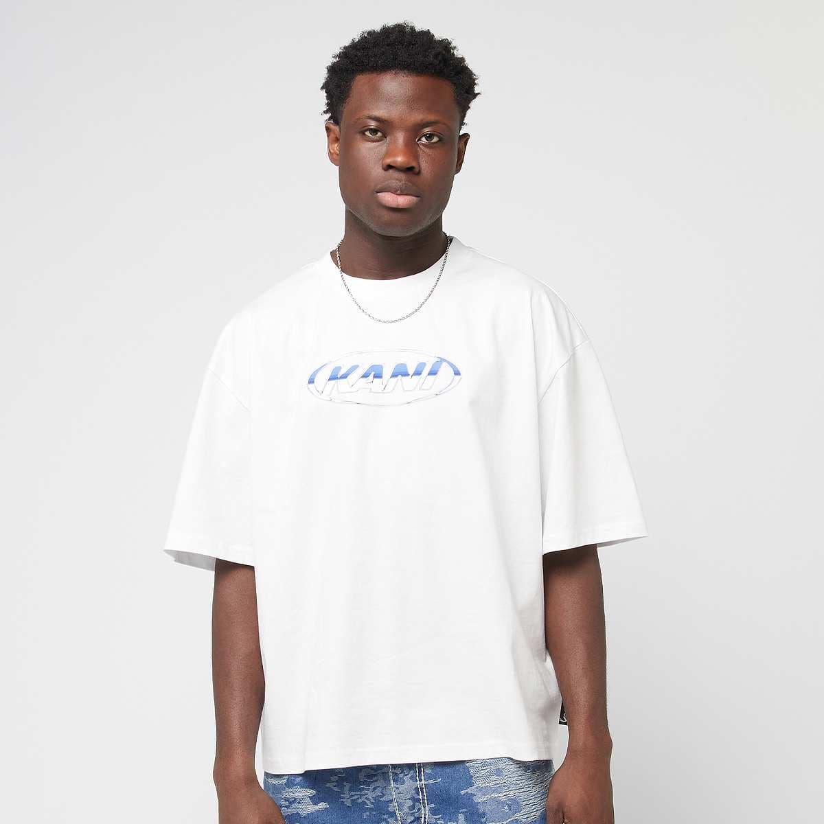Woven Signature Chrome Logo Crop Tee 