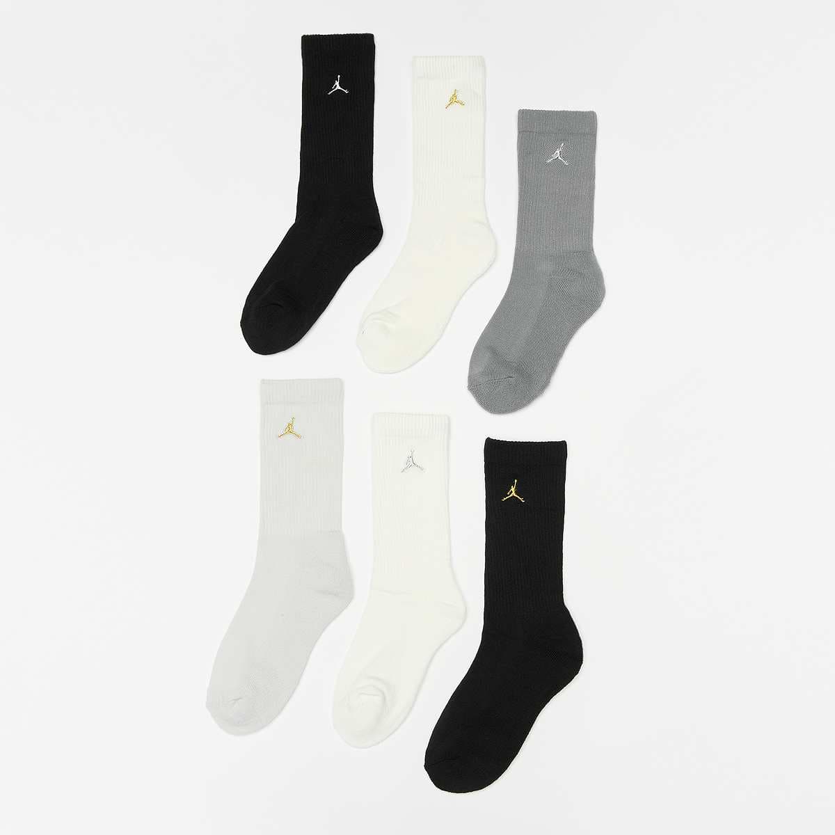 6 PACK - Everyday Essentials Crew Socks