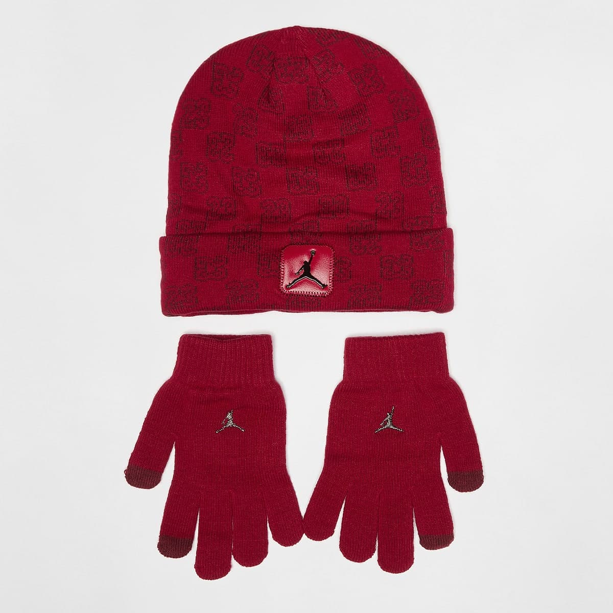 Jan Monogram Beanie Set (2 Piece)