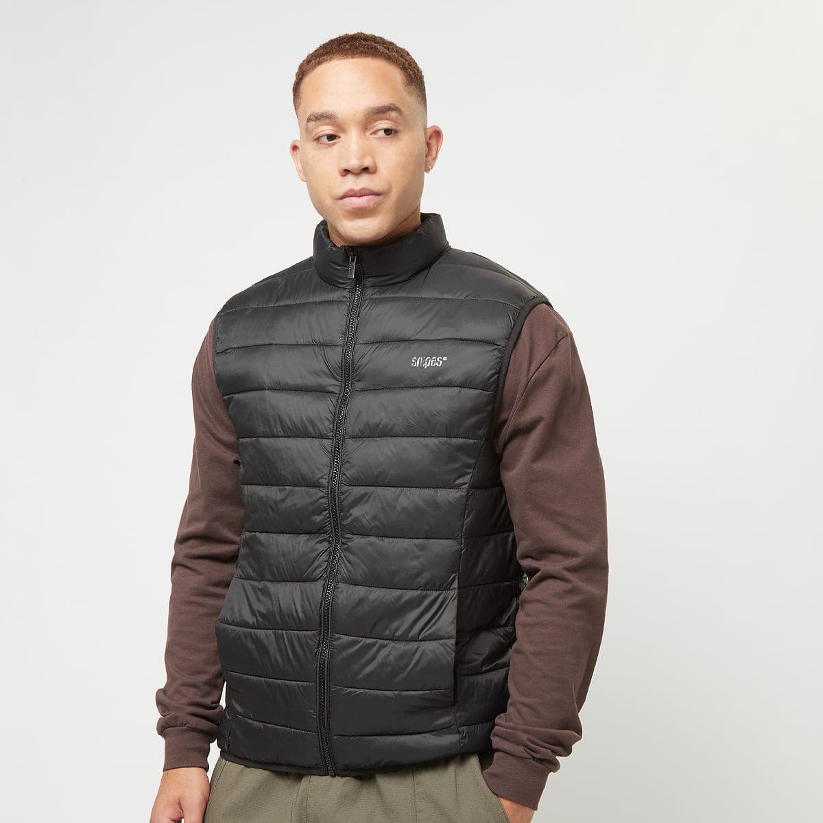 Small Logo Light Puffer Vest