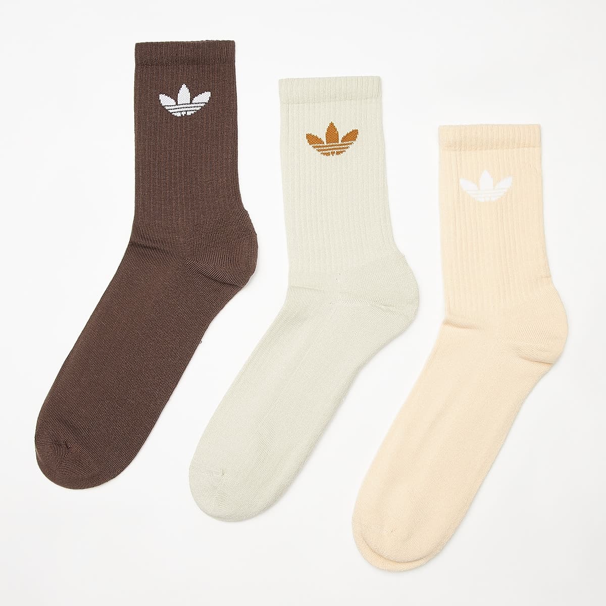 6 PACK - Trefoil Cushion Crew Socks