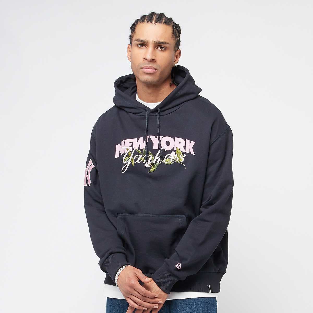 MLB Floral Graphic Hoodie New York Yankees