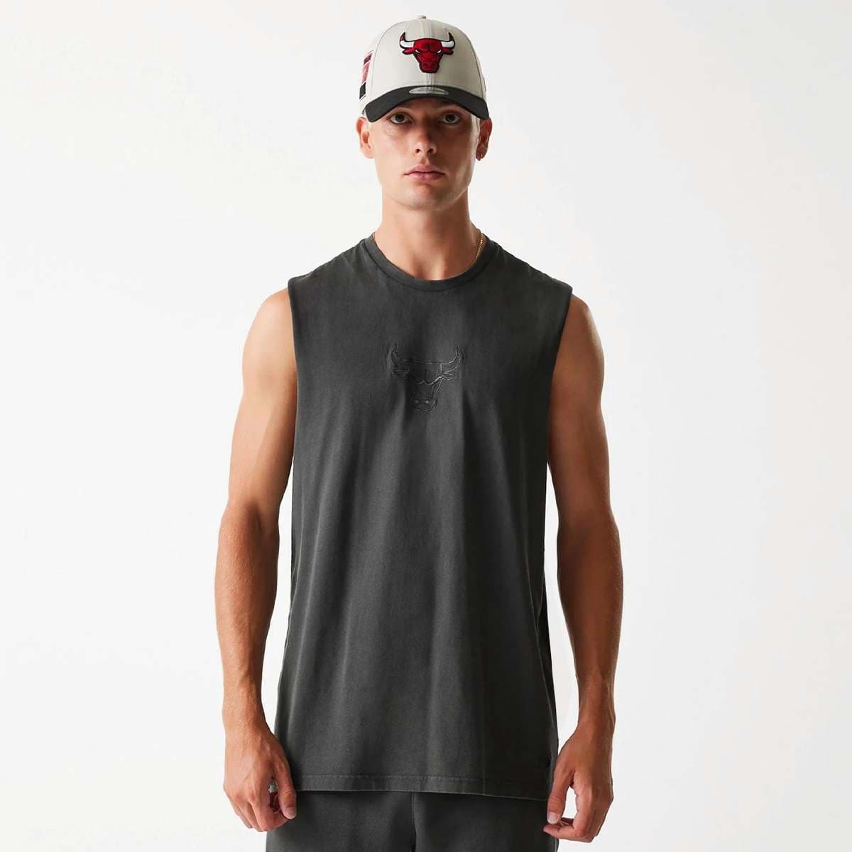 NBA Chicago Bulls Washed Tanktop