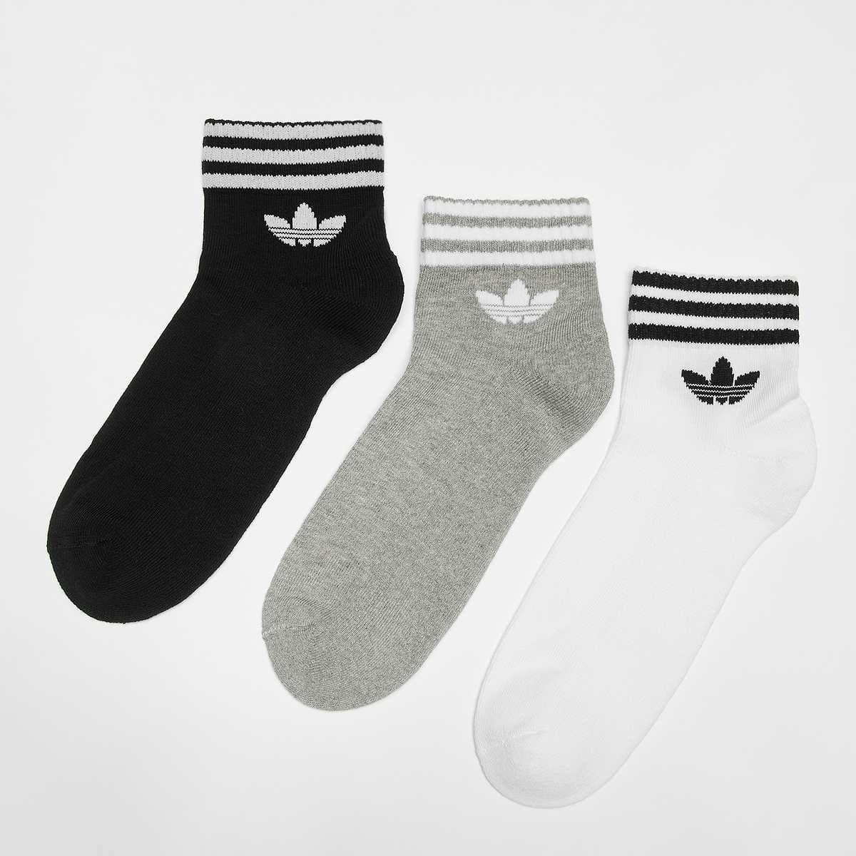 3 PACK - adicolor Trefoil 3-Stripes Ankle Socks