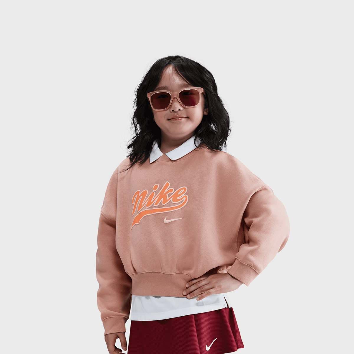 Sportswear Cropped Fleece Sweatshirt