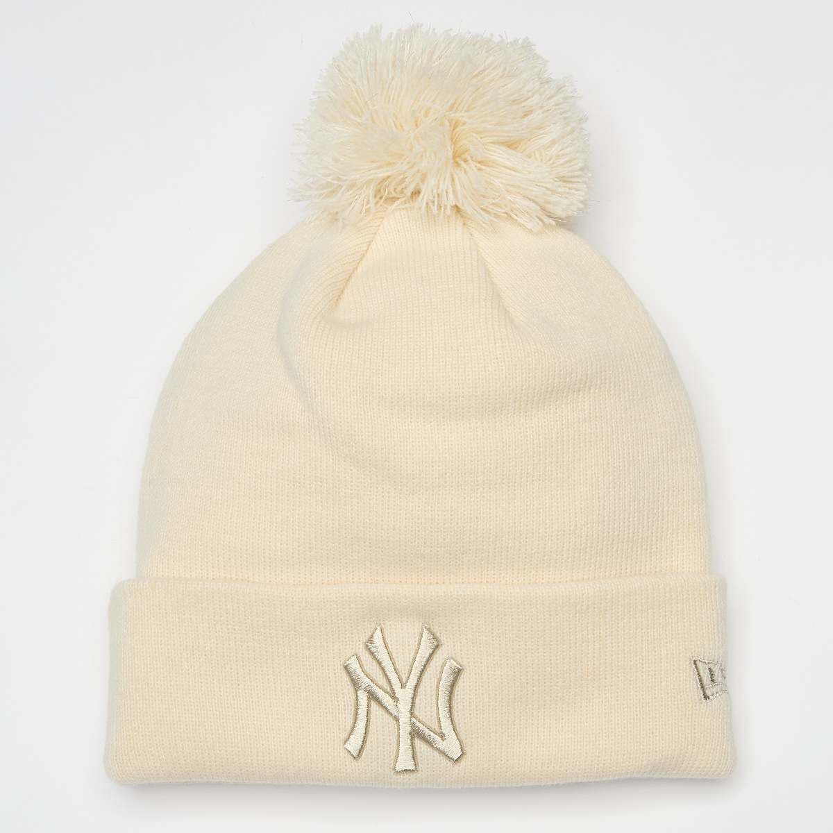Female Metallic Bobble Beanie New York Yankees