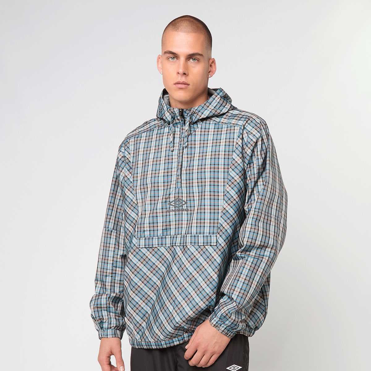Checked Cagoule