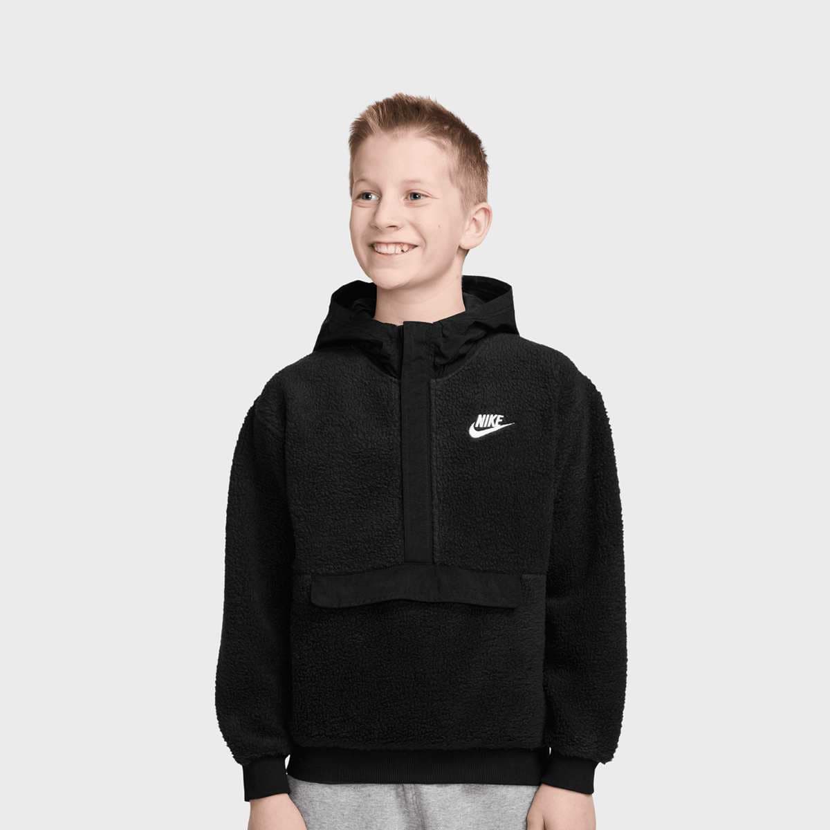Sportswear Club Fleece Loose 1/4-Zip Hoodie
