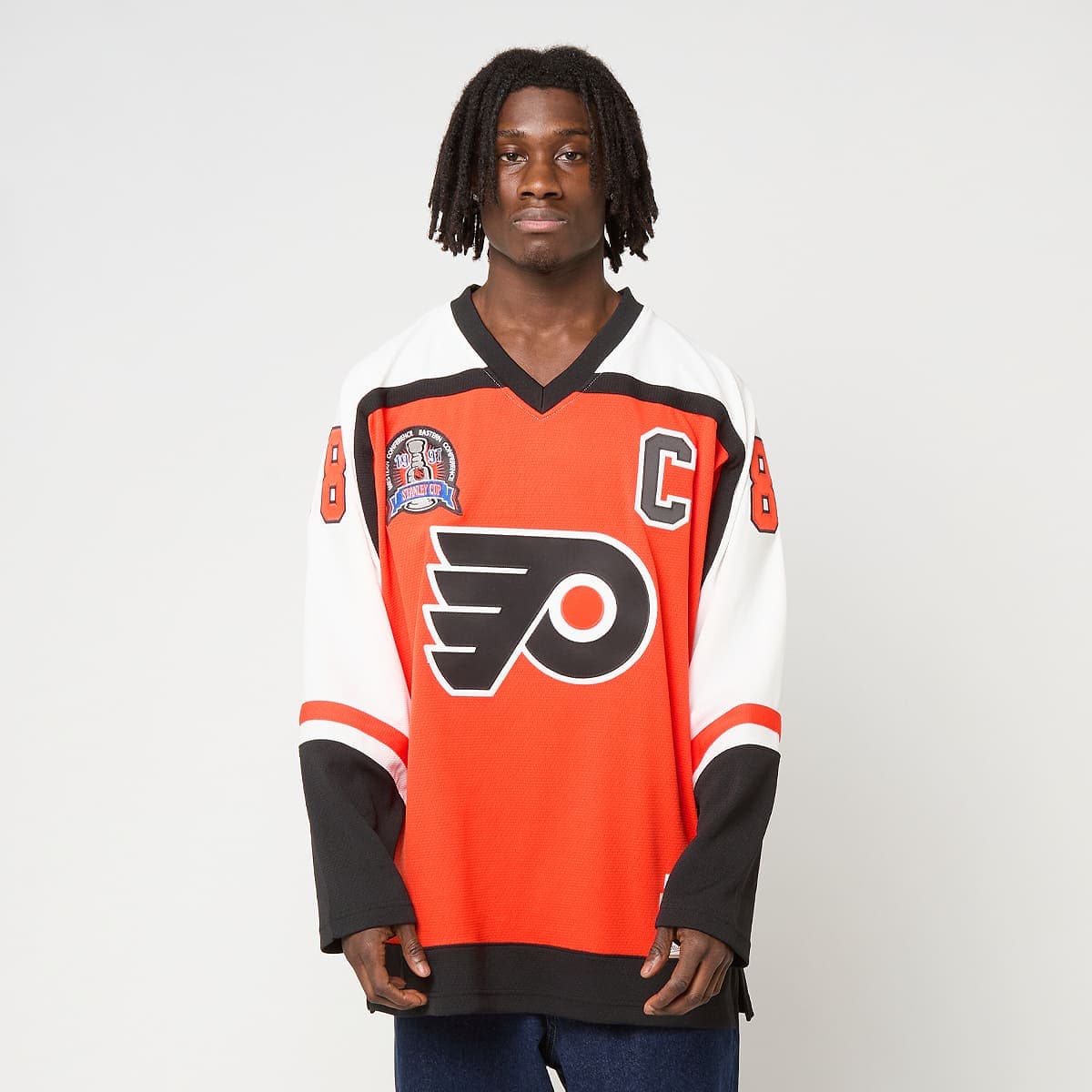 NHL Dark Jersey Flyers 1996 Eric Lindros Phil. Flyers