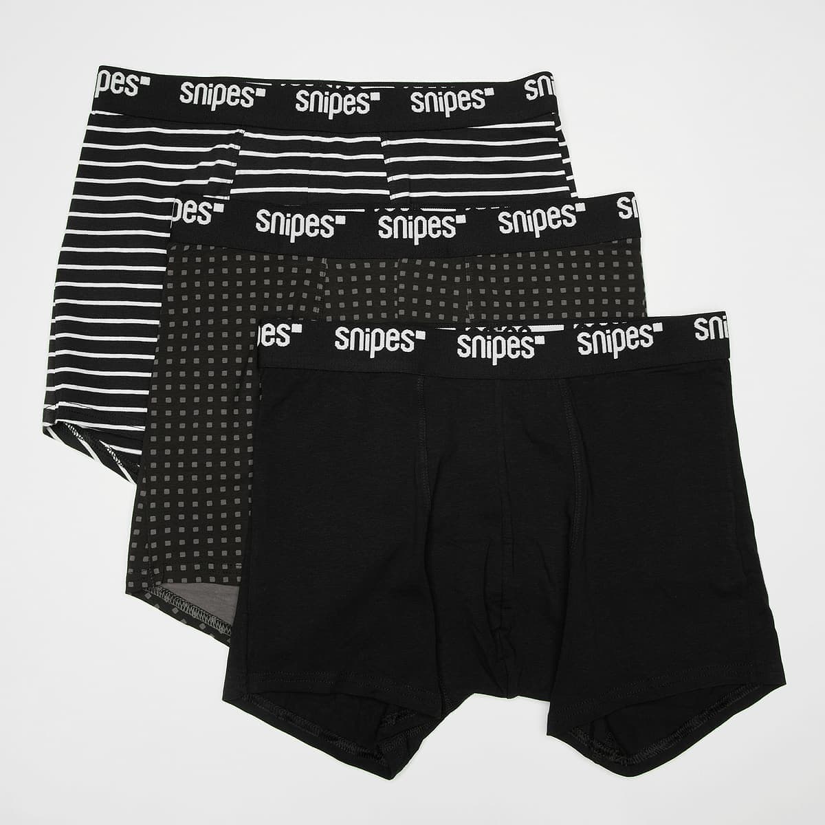 3 PACK - Black Tape Briefs Boxershorts