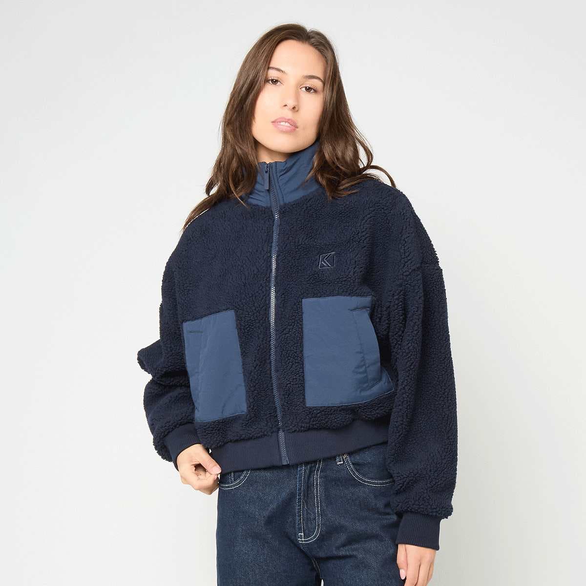 OG Crop Teddy Bomber Jacket