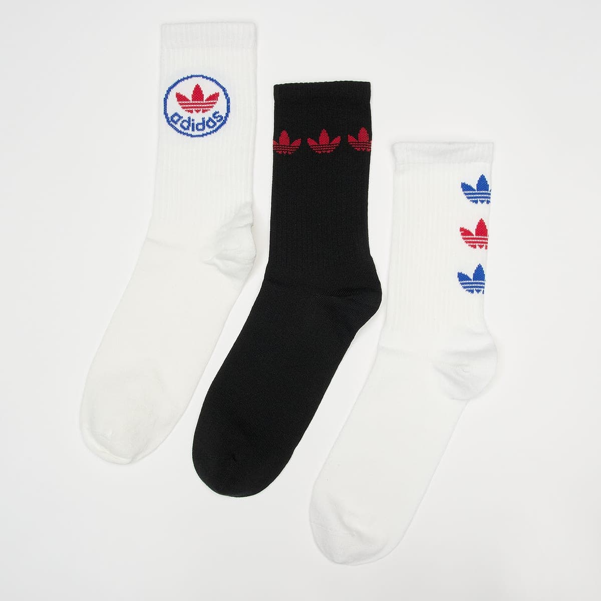 3 PACK - Trefoil Crew Socks 