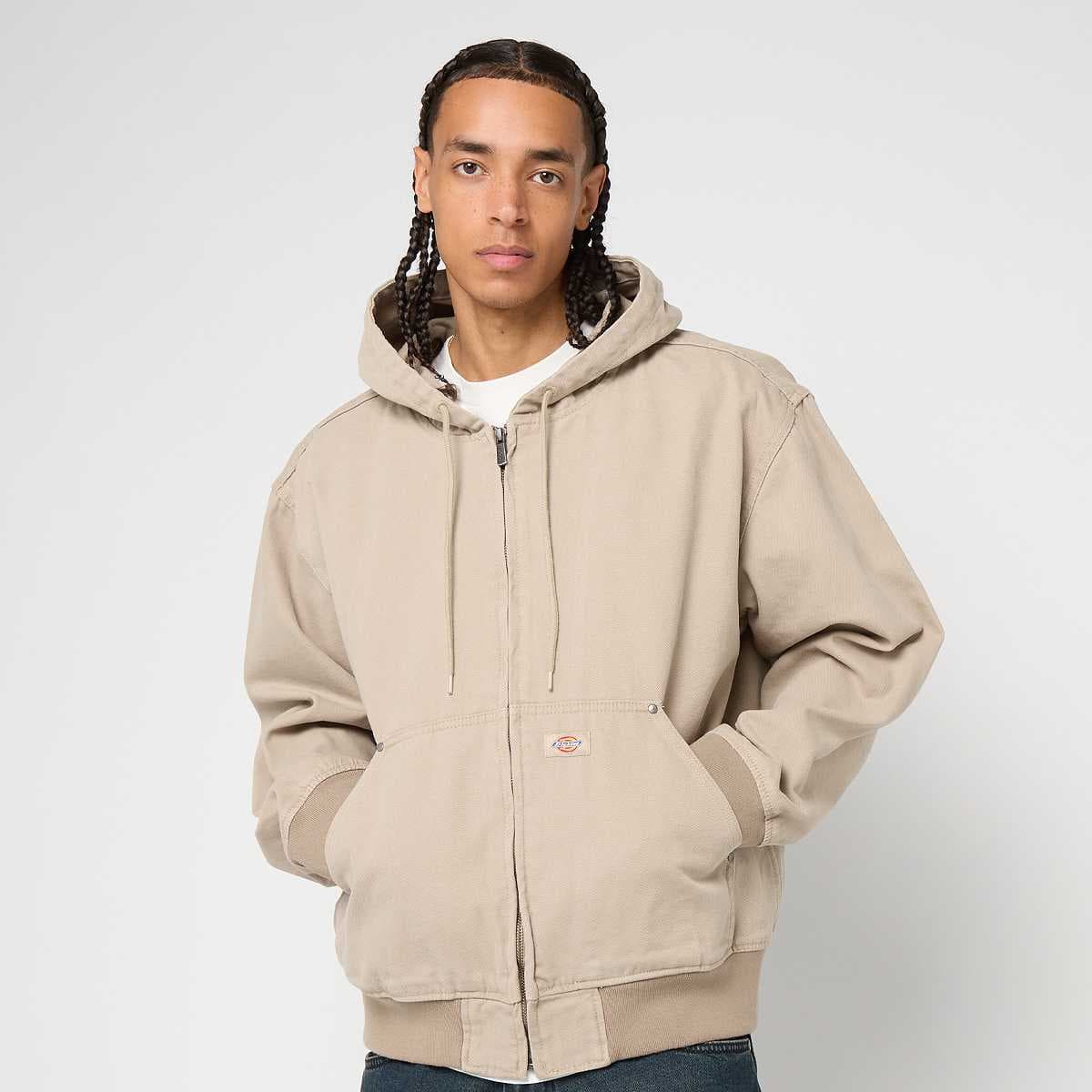 Unlined Canvas Hooded Bomber