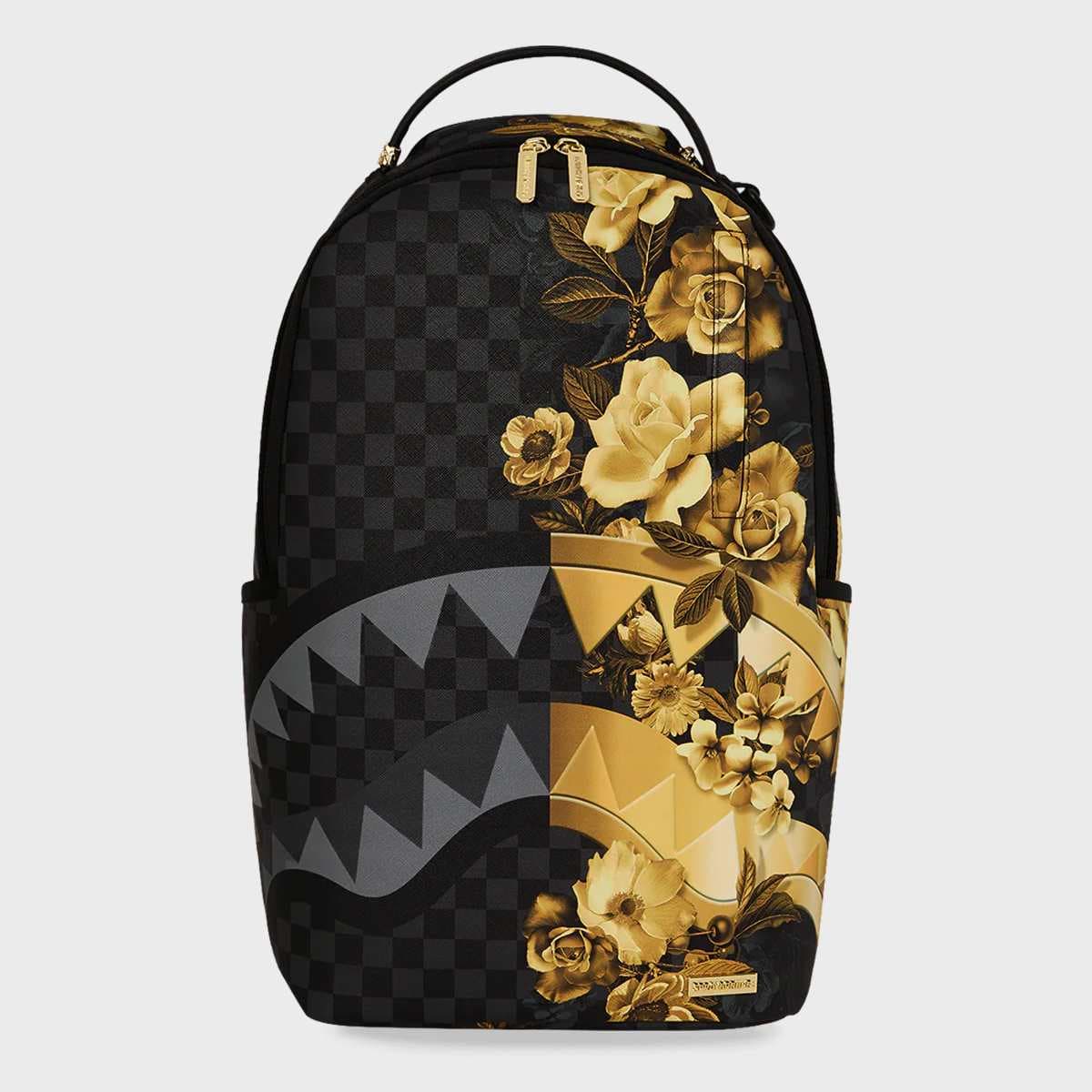 Gold Floral Remix Backpack