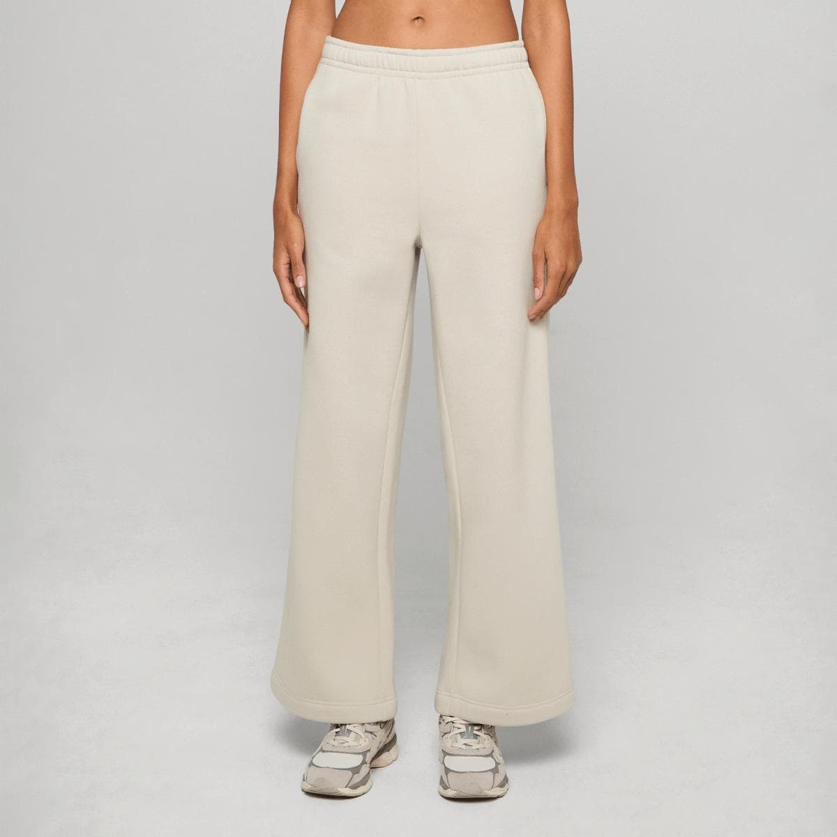 Ladies Fluffy Wideleg Trackpants