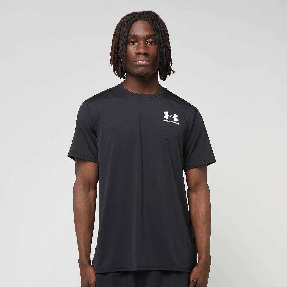 UA Heatgear Fitted SS black