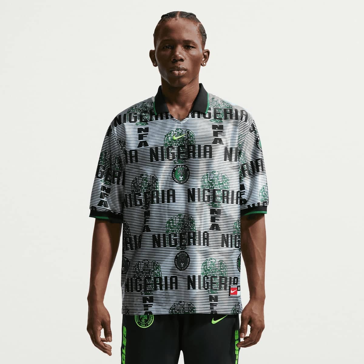 Nigeria Energy Dri-FIT Short-Sleeve Soccer Top