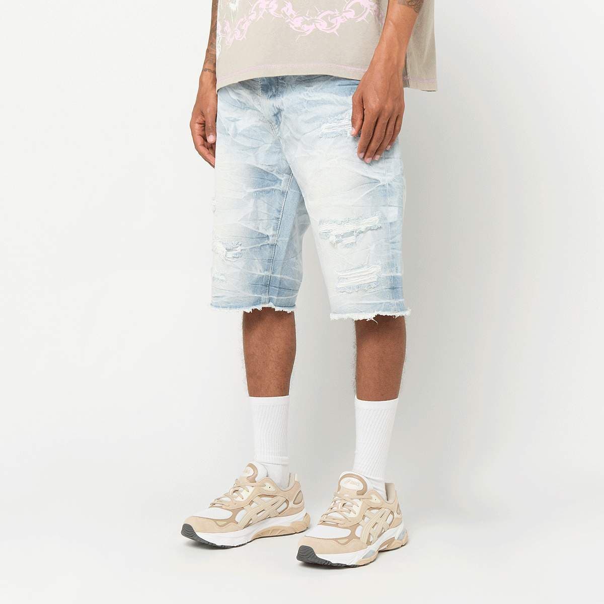MEN'S DENIM SHORTS KORI BLUE