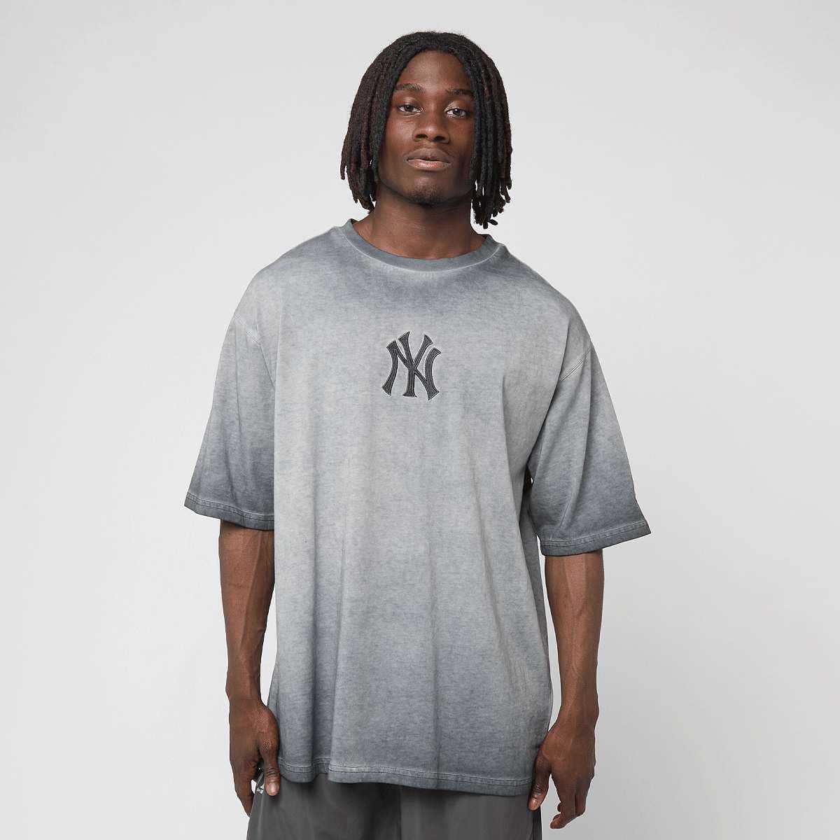 MLB WASHED LOGO TEE blk