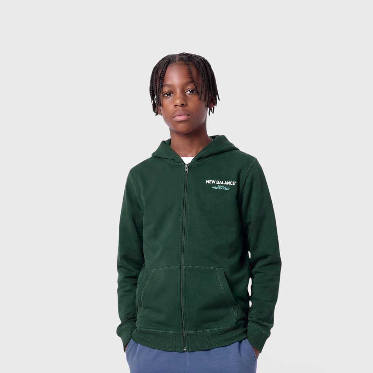 Sports Club Graphic Zip Hoodie 