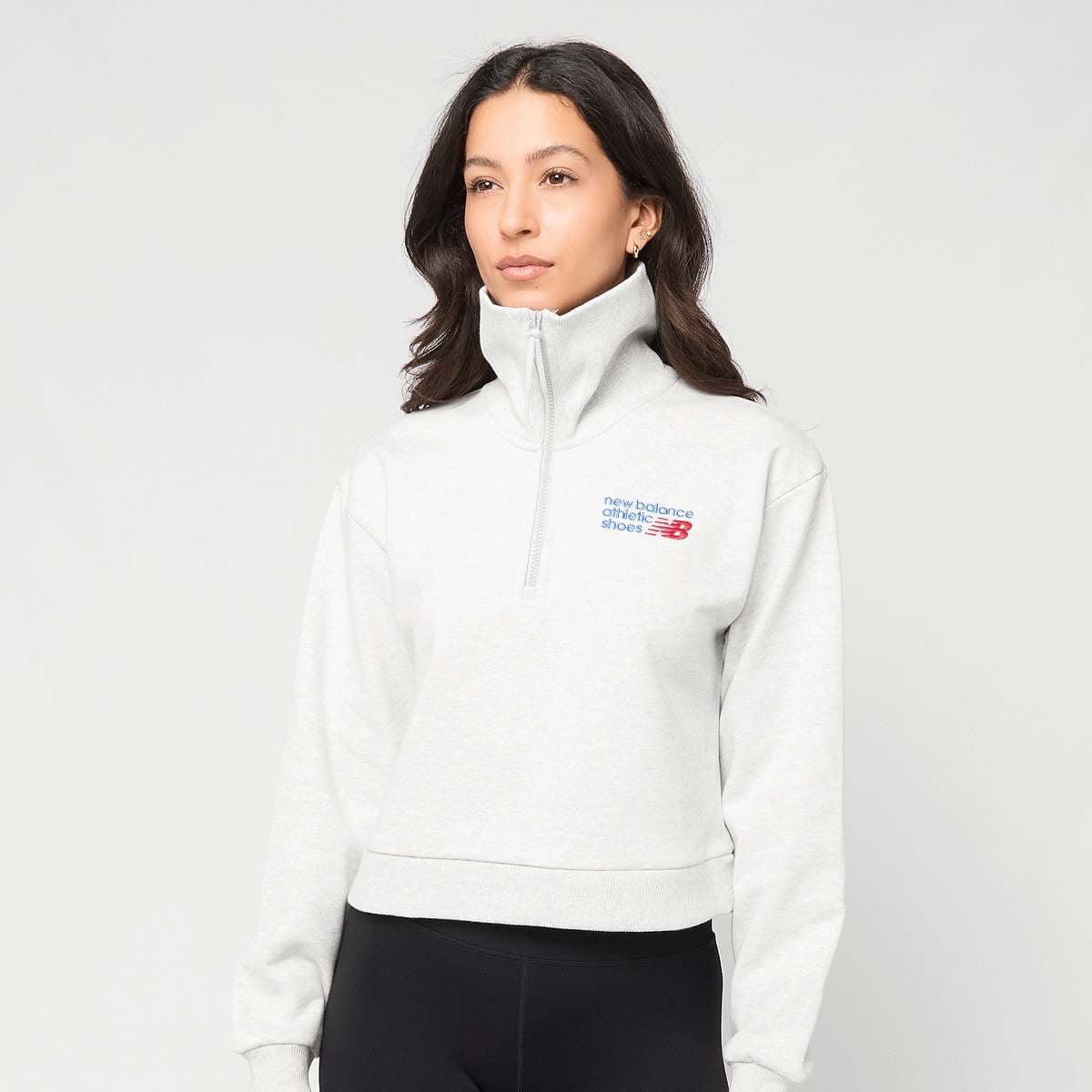 Athletics Premium Logo Oversized Half Zip