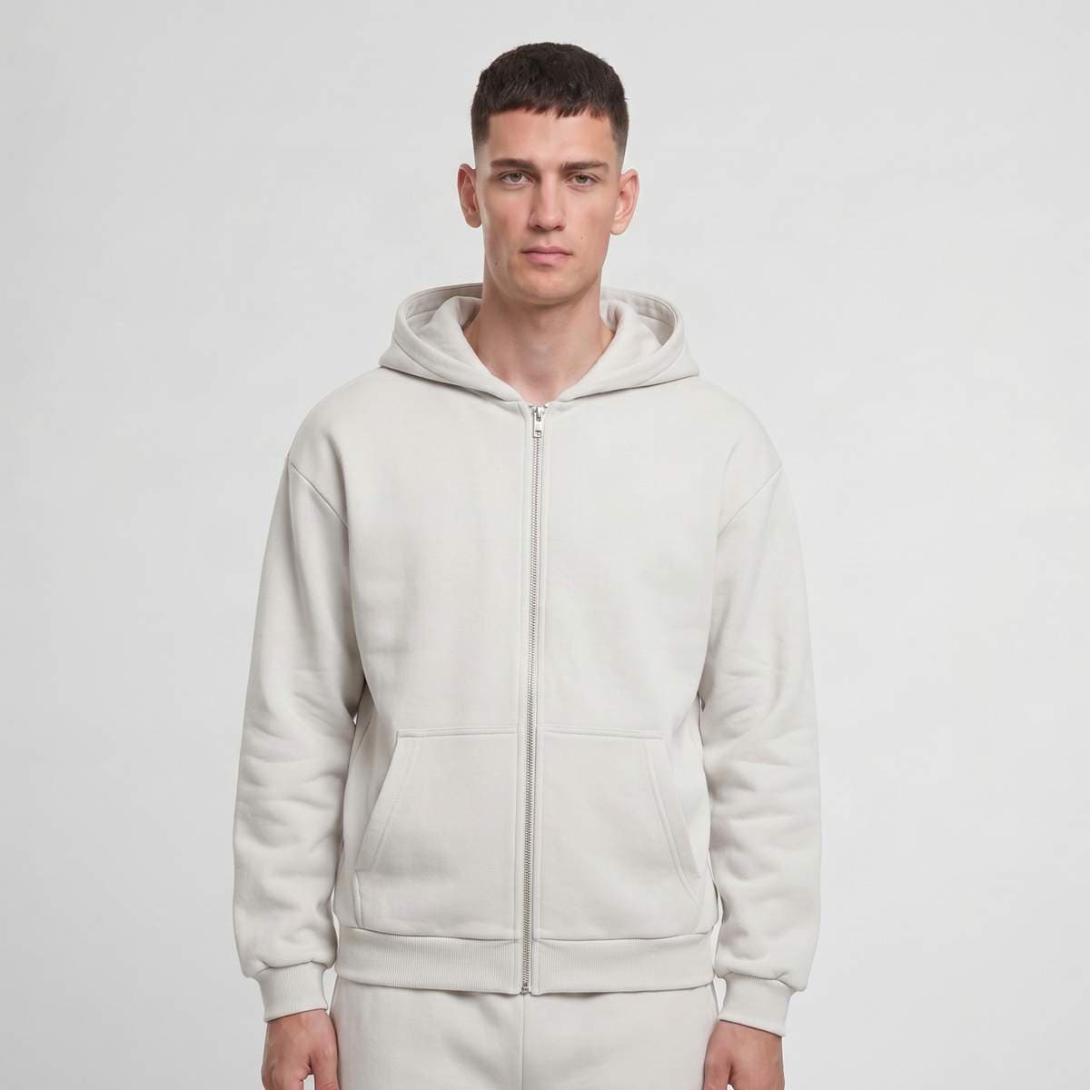 Fluffy Zip Hoody 