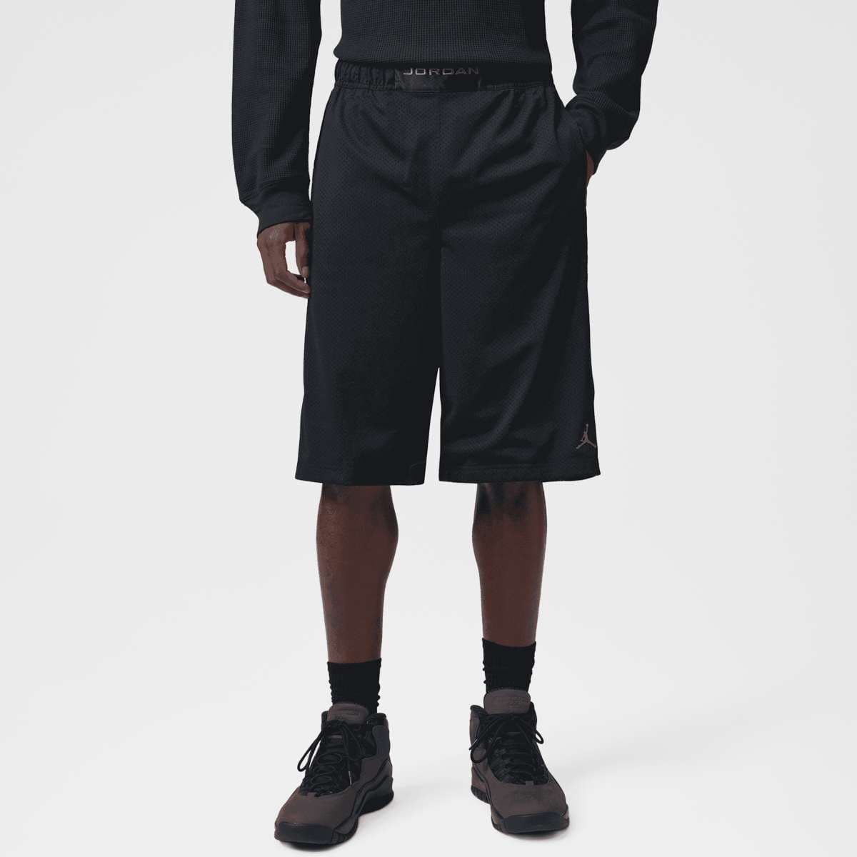 Brooklyn Mesh Cat Scratch Shorts