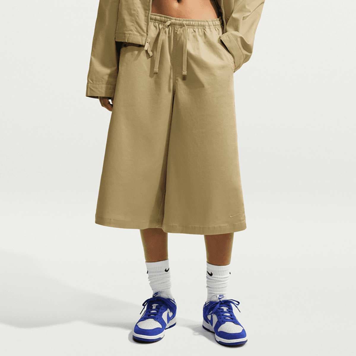 Street Utility Woven Parachute Short