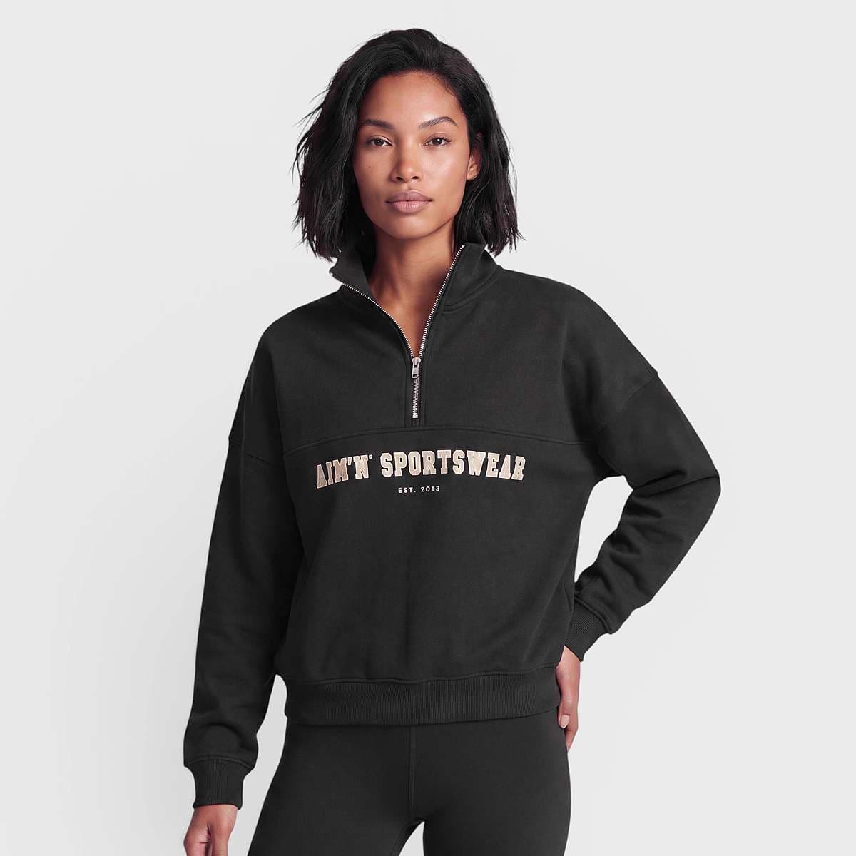 Varsity Sweat Half Zip