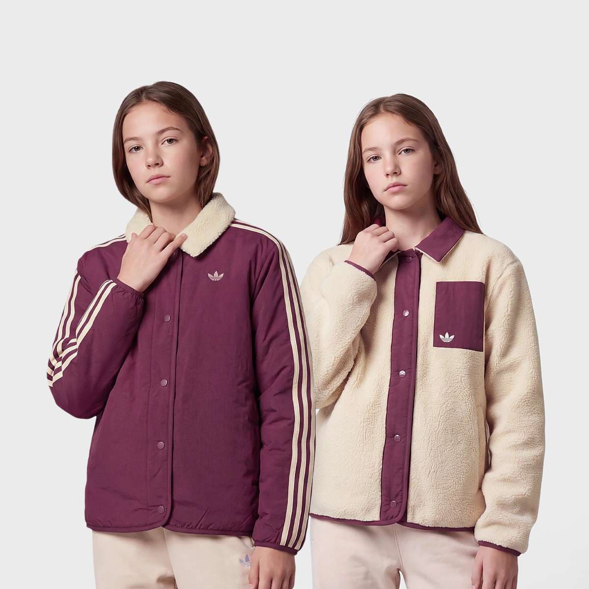 REVERSIBLE JKT maroon/Khaki three