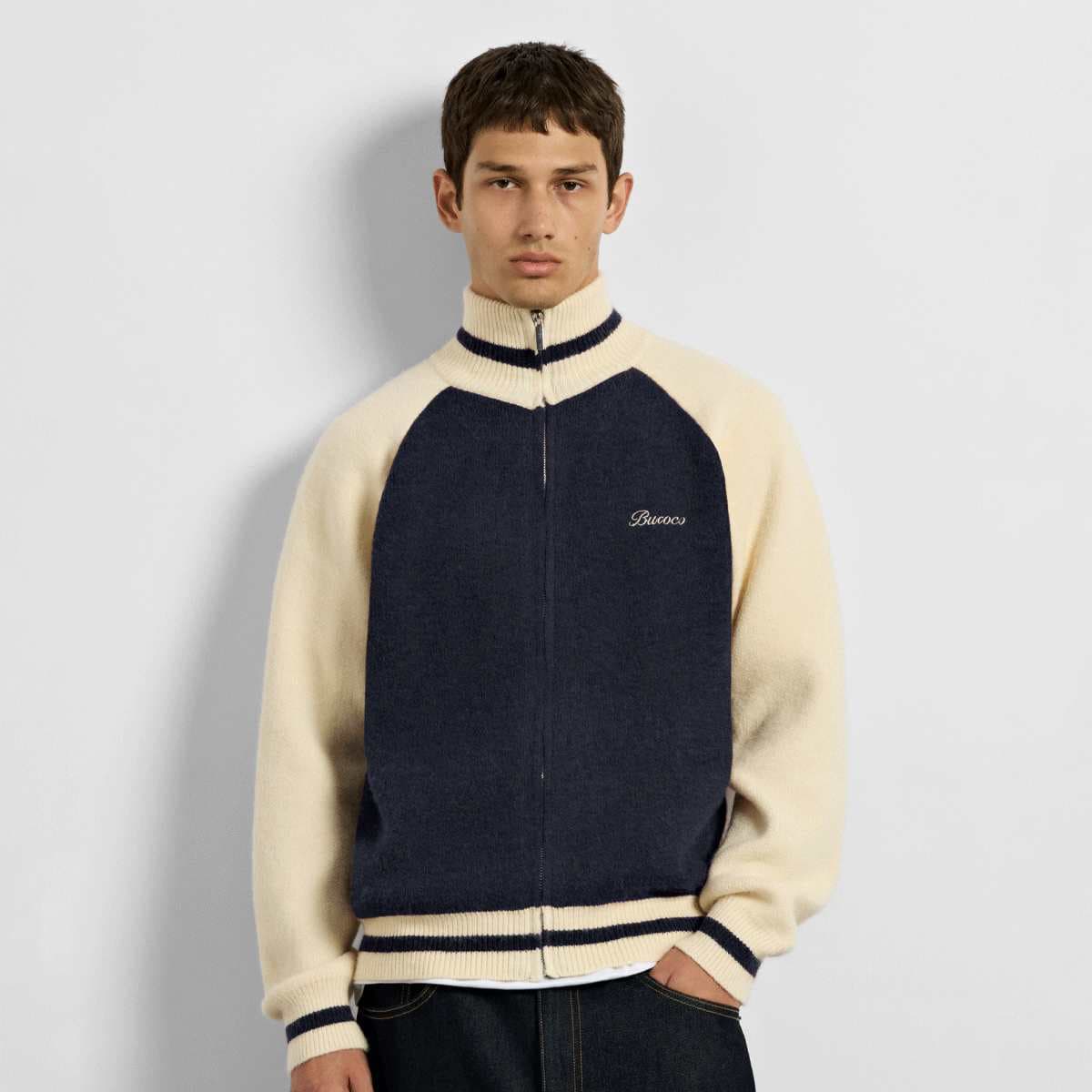 Knitted Zip Hoodie