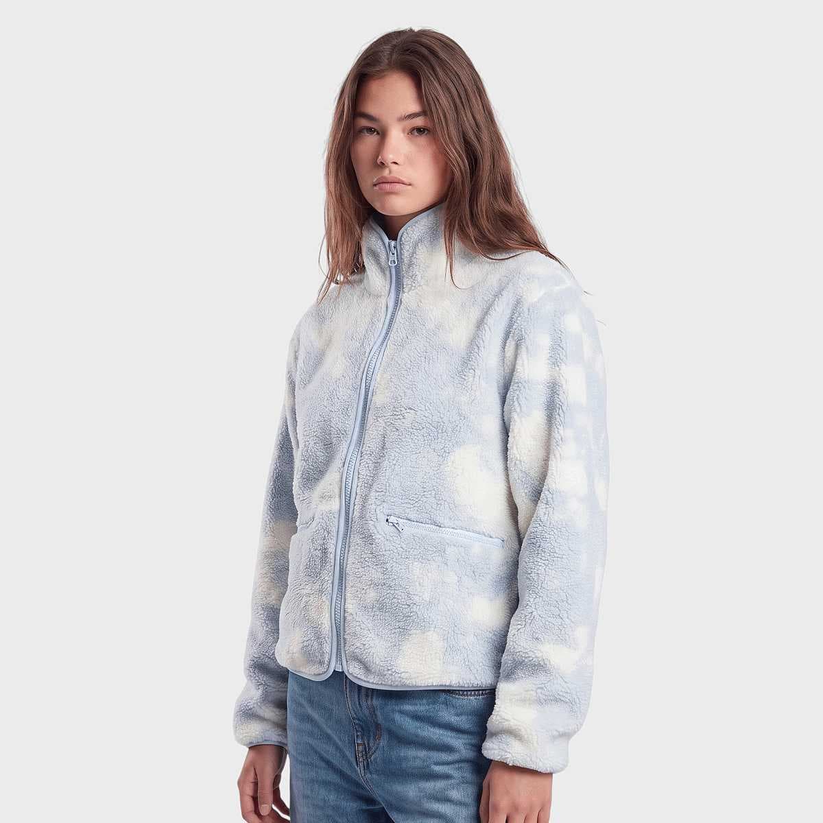 Ladies Printed Sherpa Jacket 