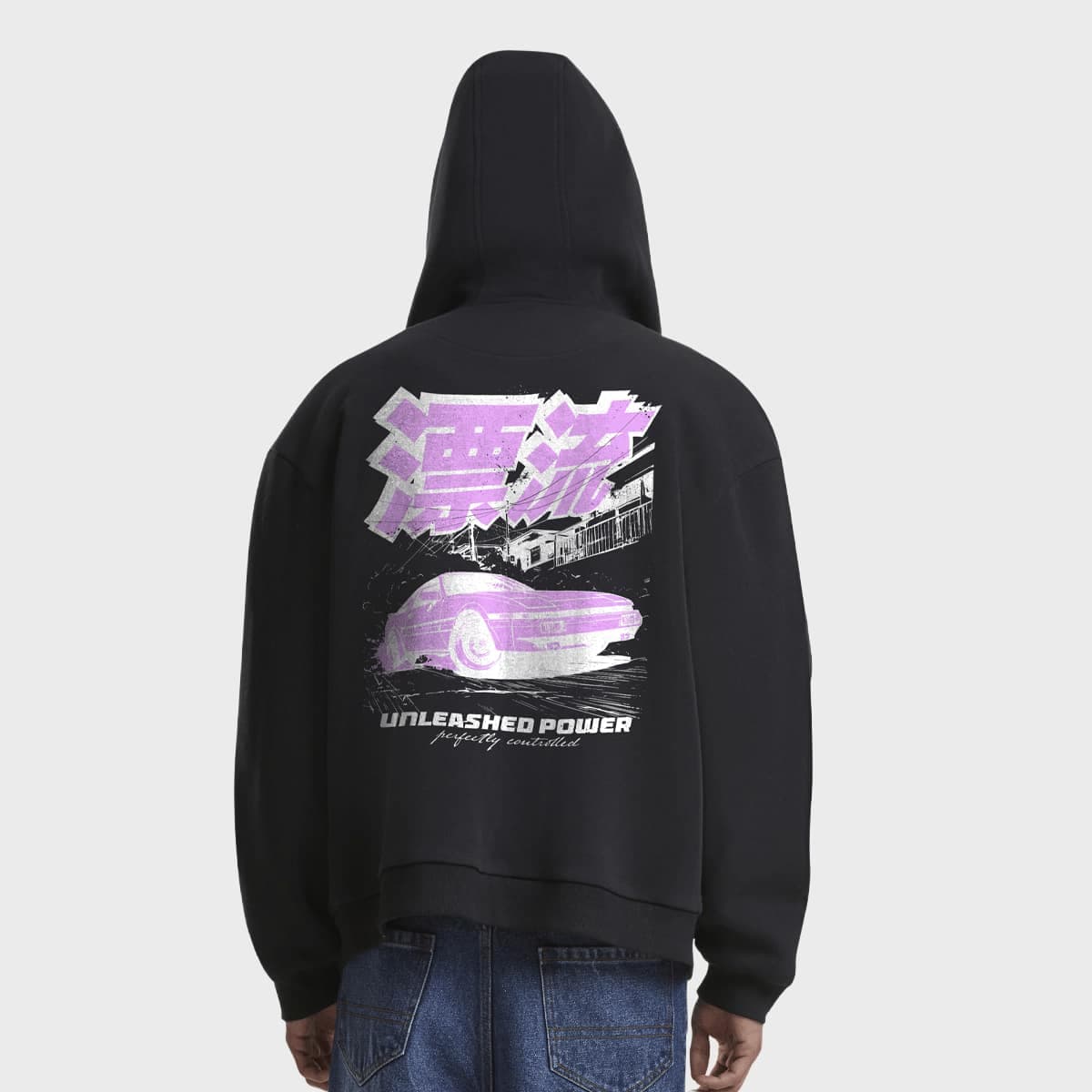 Unleashed Power Fluffy Zip Hoody