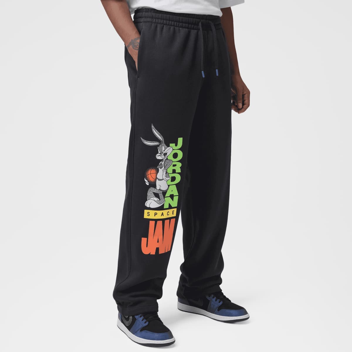 Brooklyn Space Jam Fleece Cuffed Pants