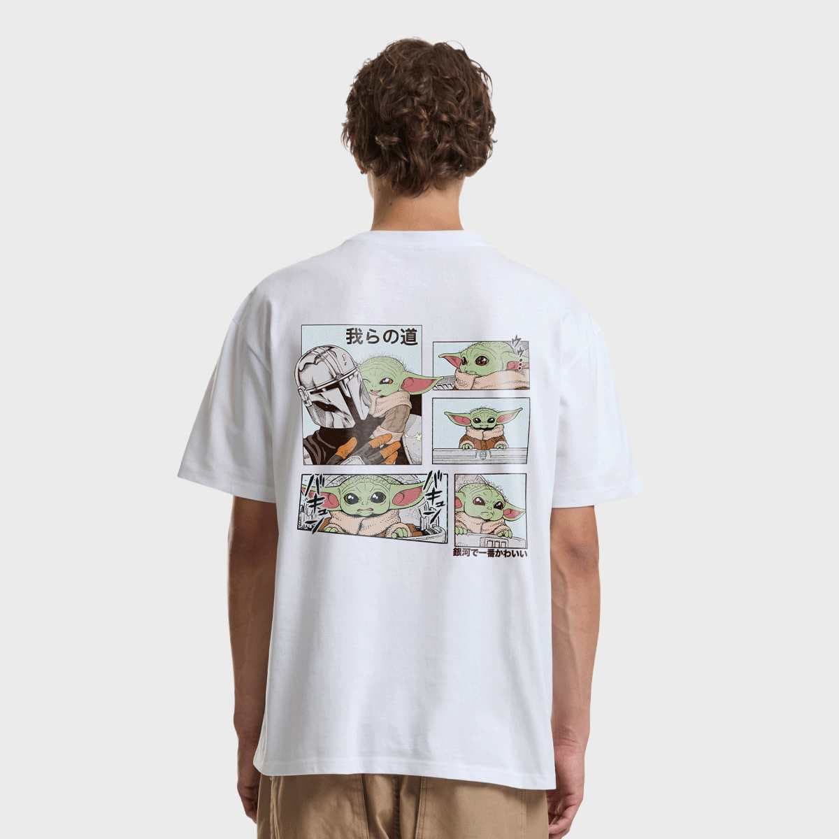 Star Wars Mandalorian Anime Loose Tee