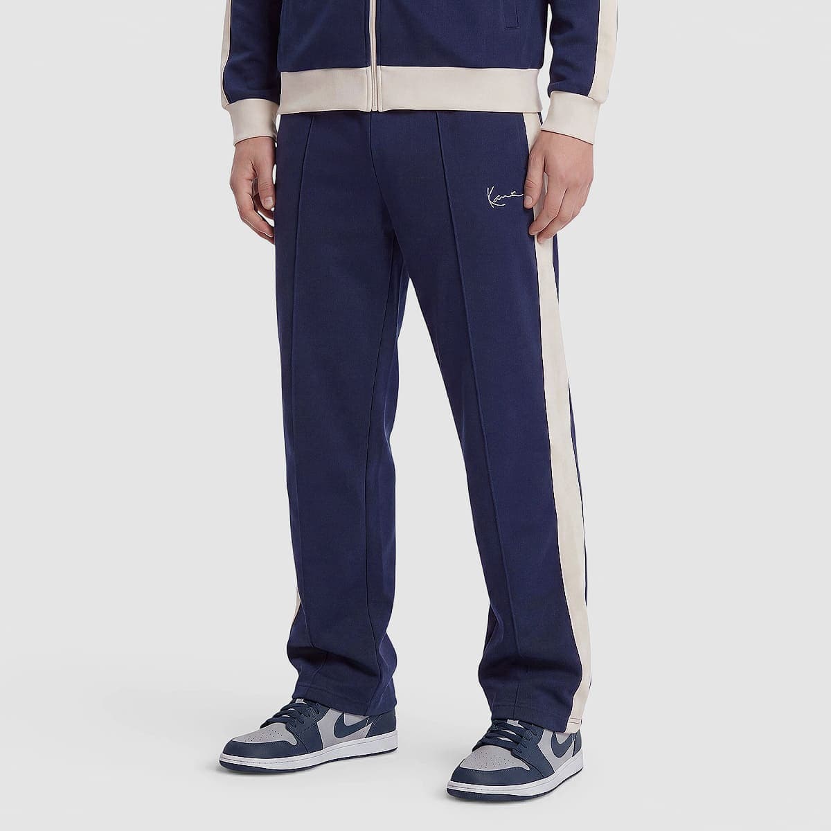 Signature Sidestripe Pique Trackpants 