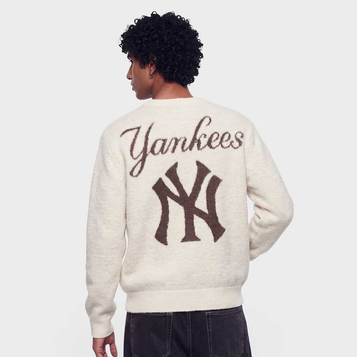 MLB Large Logo Knit Crew