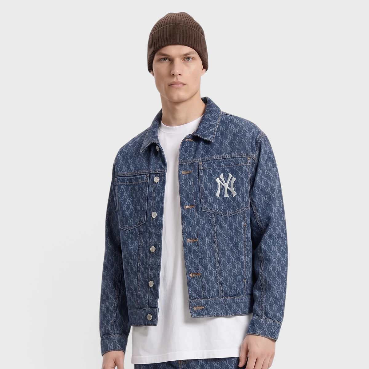 MLB Logo Aop Denim Pant