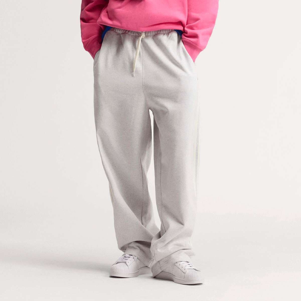 adiSignature 3 Stripes Open Hem Sweatpants 