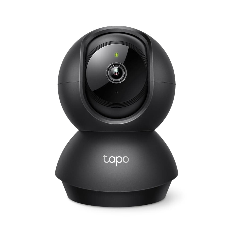 Tapo C201 360° WLAN-Überwachungskamera für Innenräume, 1080P, Nachtsicht, Bewegungserkennung, Zwei-Wege-Audio, kompatibel mit Alexa & Google Assistant, für Babys/Haustiere