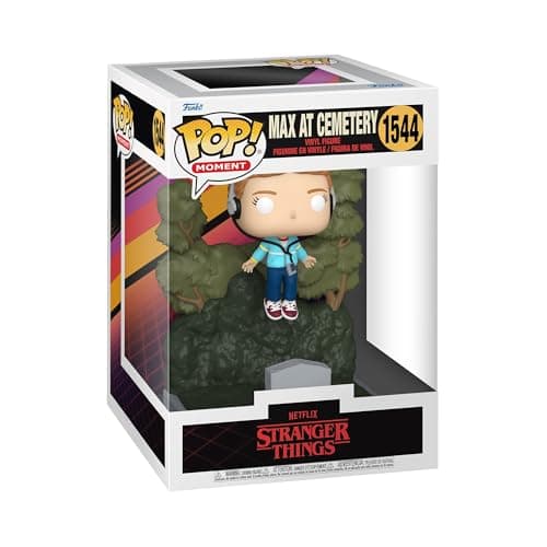 Funko POP! Moments: ST - Max Mayfield At Cemetery - Stranger Things - Verzamelbaar Vinyl Figuur - Cadeau Idee - Officiële Merchandise -TV Fans - Modelfiguur voor Verzamelaars