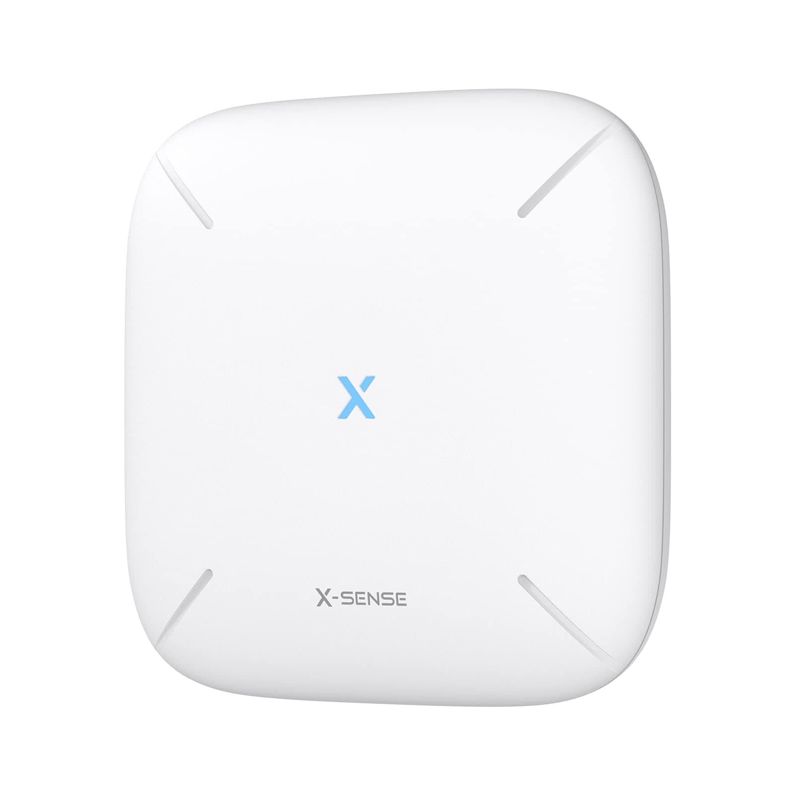 X-Sense Smart Home-Basisstation – Kompaktes Design, erfordert 2,4-GHz-WLAN, mit 2-in-1-Taste für Stummschaltung/Paarung, Modell SBS50