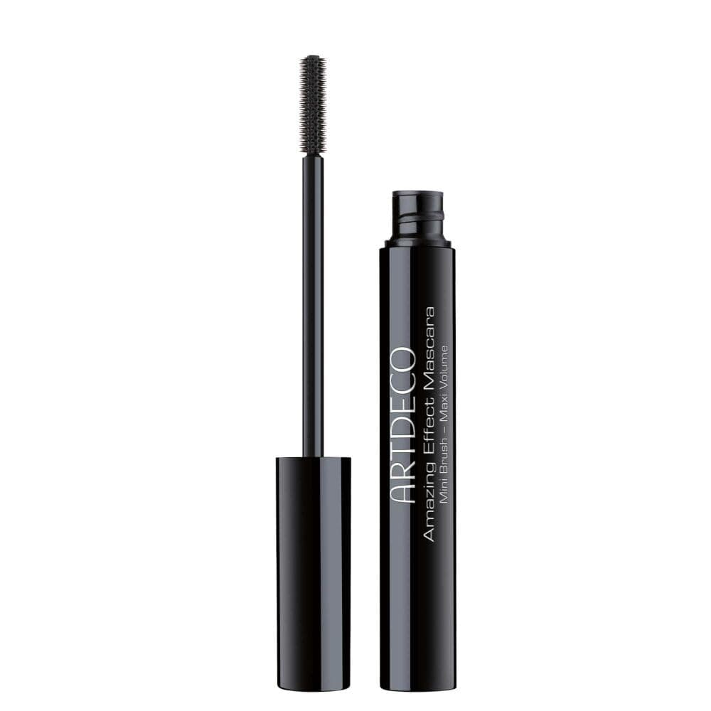 ARTDECO Amazing Effect Mascara – Schwarze Wimperntusche mit Minibürste für präzise Anwendung, kein Verkleben, langanhaltend – Volumen und Pflege – 1 x 6 ml
