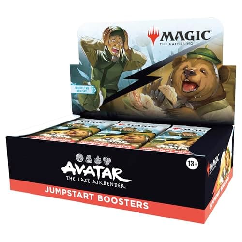 Magic: The Gathering Avatar: The Last Airbender Jumpstart Booster Box, 24 Packungen, Kartenspiel für 2 Spieler
