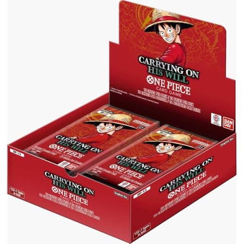 One Piece Card Game Booster „Carrying On His Will (OP-13)“ – 3rd Anniversary Set mit Ghost Rare &amp; neuen Leader-Karten - mit LMS Trading Grußkarte