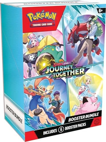 Pokémon TCG: Pacchetto Booster Viaggio Insieme Scarlet &amp; Viola (6 Booster Pack)