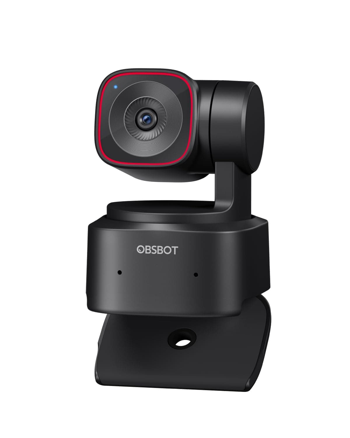 OBSBOT Tiny 2 Lite Webcam 4K para PC, Cámara de Streaming PTZ con Seguimiento IA, Sensor 1/2", Control Gestos, 60 FPS, HDR, Micrófonos, Cámara Web para Ordenador, Portátil, Reuniones, Videollamadas.